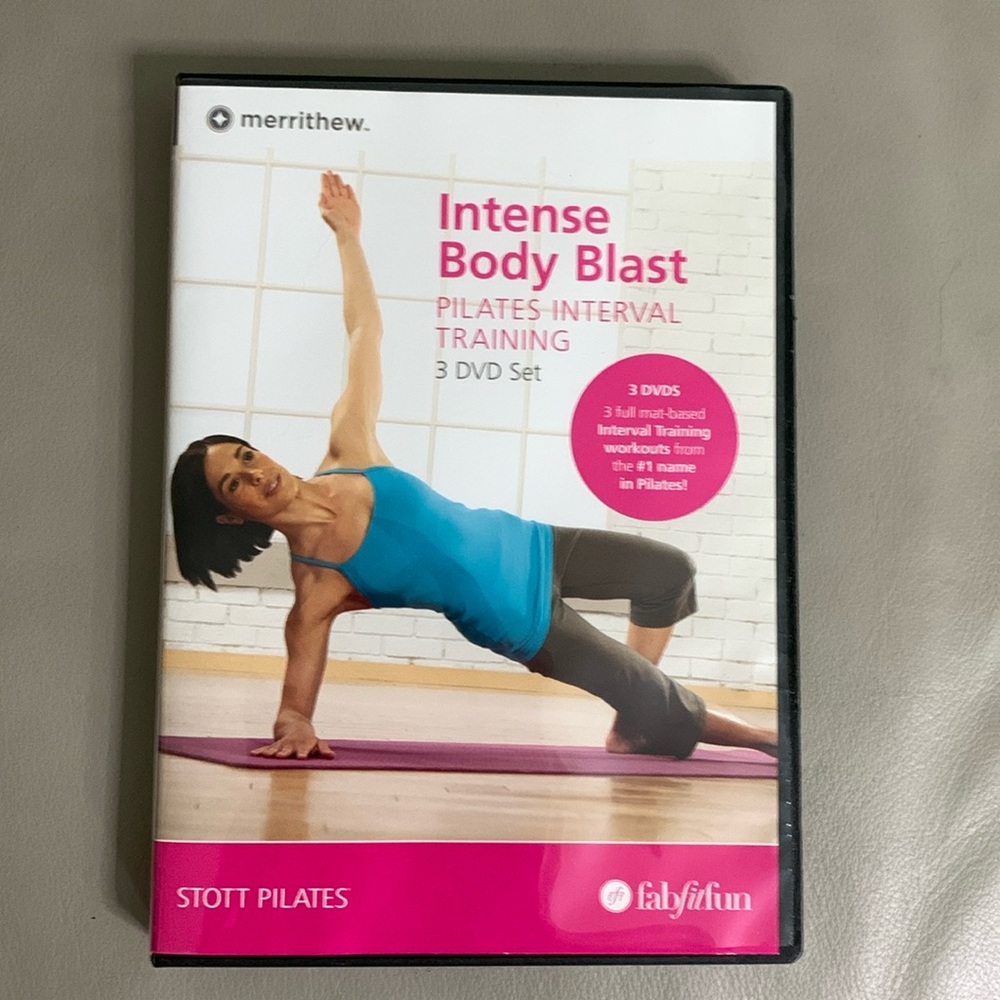 Intense Body Blast Pilates Interval Training 3 DVD Set